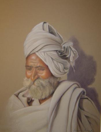 Indian Doctor (Pastell, 47x61)