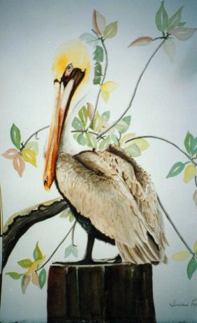 Pelican 1 (Watercolour)